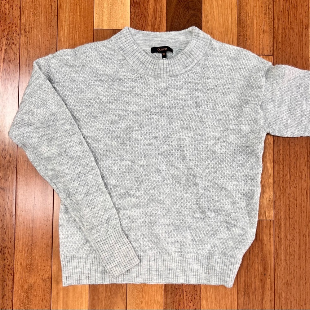 Quince Wool & Alpaca Blend Sweater- Women's XS/S